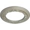 Ekena Millwork Roped Medway Ceiling Medallion (Canopies up to 7 1/2"), 12 1/4"OD x 7 1/2"ID x 7/8"P, Flash Gold CM12MEFLS - alternate 4